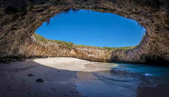 Underground! This Mexican beach  is one of its kind